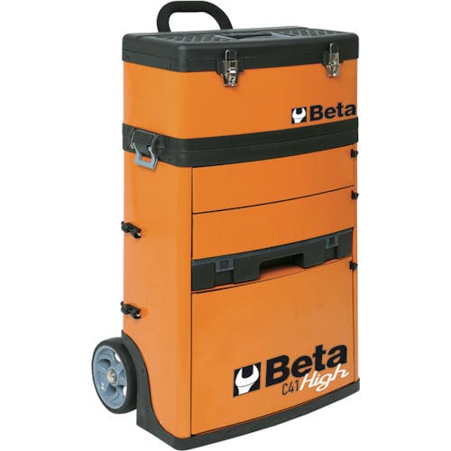 Beta社 移動式ツールトロリー C41H オレンジ 041000002 スチール製ワゴン(キャビネットタイプ) Beta社 移動式ツールトロリー C41H オレンジ 041000002 スチール製ワゴン(キャビネットタイプ)