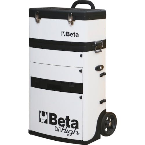 Beta社 移動式ツールトロリー C41H ホワイト 041000021 スチール製ワゴン(キャビネットタイプ) Beta社 移動式ツールトロリー C41H ホワイト 041000021 スチール製ワゴン(キャビネットタイプ)