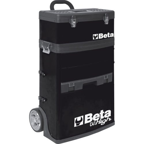 Beta社 移動式ツールトロリー C41H ブラック 041000005 スチール製ワゴン(キャビネットタイプ) Beta社 移動式ツールトロリー C41H ブラック 041000005 スチール製ワゴン(キャビネットタイプ)