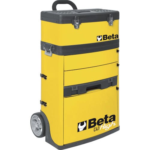 Beta社 移動式ツールトロリー C41H イエロー 041000012 スチール製ワゴン(キャビネットタイプ) Beta社 移動式ツールトロリー C41H イエロー 041000012 スチール製ワゴン(キャビネットタイプ)