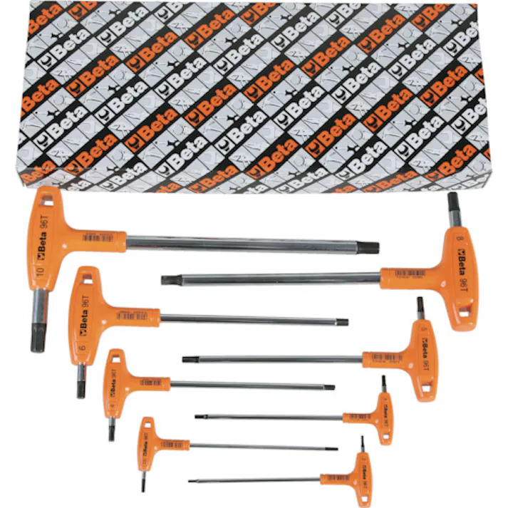 【CAINZ-DASH】Beta社 T形ハンドルヘキサゴンレンチセット 96T/S8 000960933【別送品】