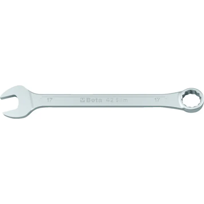 【CAINZ-DASH】Beta社 コンビネーションスパナ スリムタイプ 42SLIM 17X17mm 000420417【別送品】
