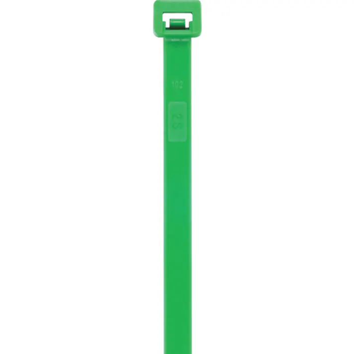 【CAINZ-DASH】SapiSelco社 セルフィット カラーケーブルタイ緑 2.5mm×100mm SEL.12.202R【別送品】