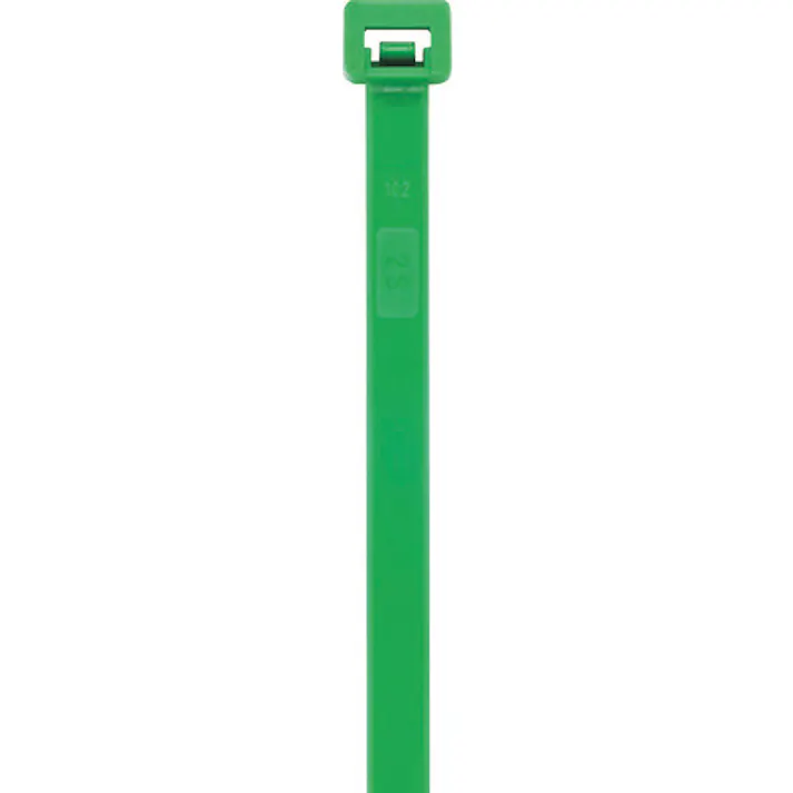 【CAINZ-DASH】SapiSelco社 セルフィット カラーケーブルタイ緑 4.5mm×280mm SEL.12.425R【別送品】
