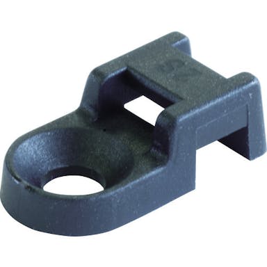 【CAINZ-DASH】ＳａｐｉＳｅｌｃｏ社 ケーブルタイ固定具　ネジ込型　５ｍｍ　黒　（１００個入）【別送品】