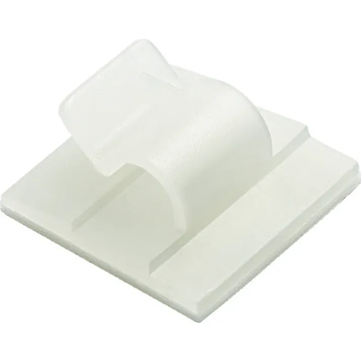 【CAINZ-DASH】SapiSelco社 ケーブル固定クリップ 粘着タイプ 5mm (100個入) GAN.2MT.401【別送品】