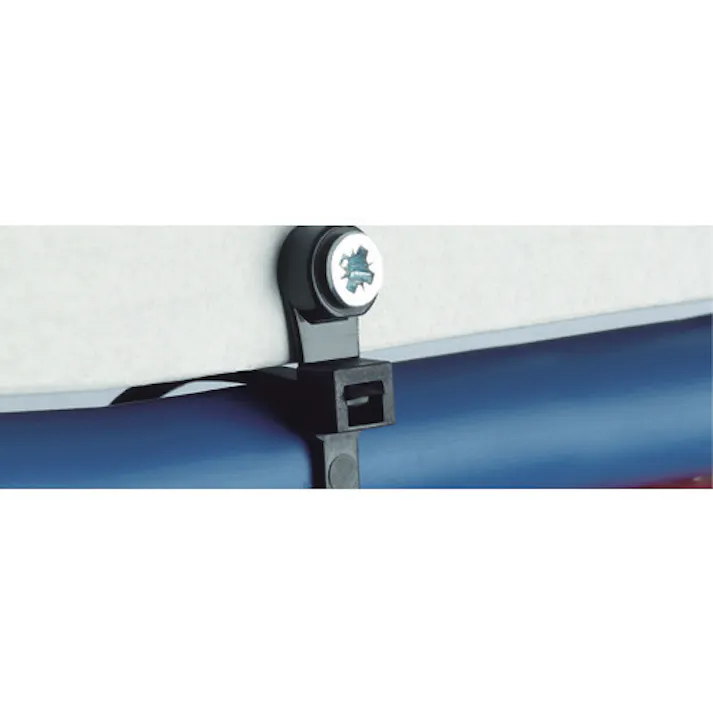 【CAINZ-DASH】SapiSelco社 ケーブルタイ マウントタイプ 4.5mm×200mm 100本 OCH.2.2123【別送品】