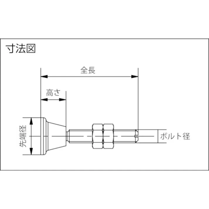 【CAINZ-DASH】SPEEDY BLOCK社 スピーディブロックスイベル付コンタクトボルト(M12×109) 10125【別送品】
