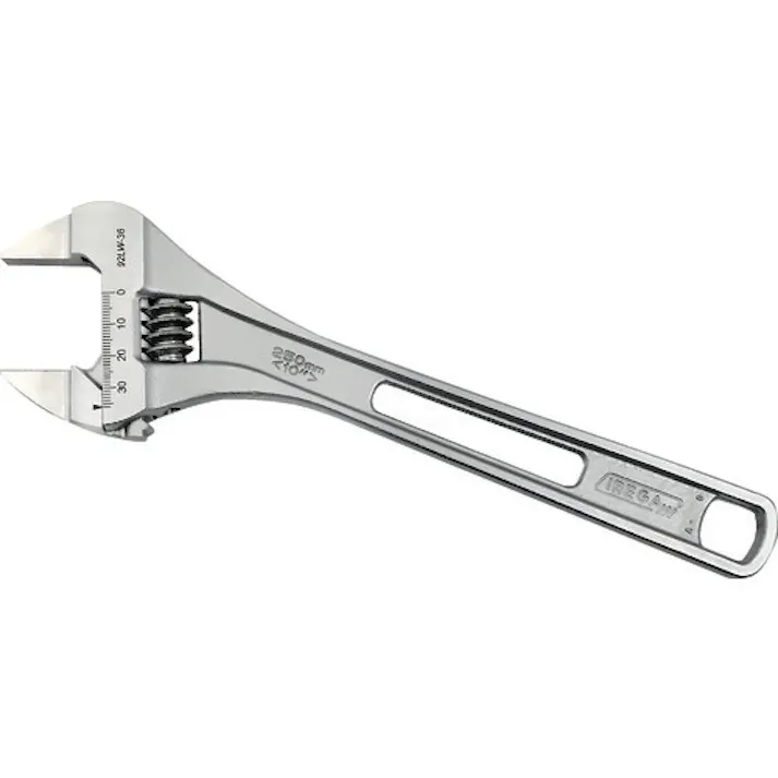 【CAINZ-DASH】IREGA社 軽量モンキーレンチ 92LW 全長208mm 最大口開き30mm 92LW-8【別送品】