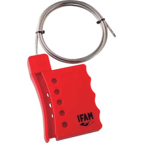 IFAM社 ロックアウト用ケーブルロック 5穴 1.8m 000467 特殊錠 IFAM社 ロックアウト用ケーブルロック 5穴 1.8m 000467 特殊錠