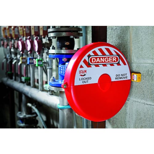 IFAM社 ロックアウト ゲートバルブ 外径130mm 090350 特殊錠 IFAM社 ロックアウト ゲートバルブ 外径130mm 090350 特殊錠