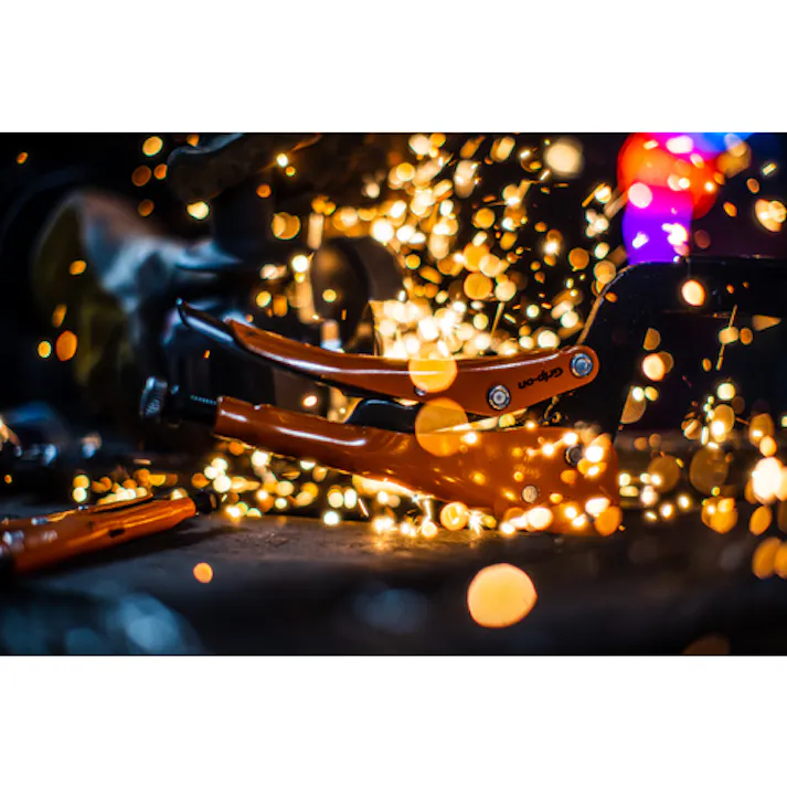 【CAINZ-DASH】GRIP-ON社 C型グリッププライヤー 165mm 124-06【別送品】