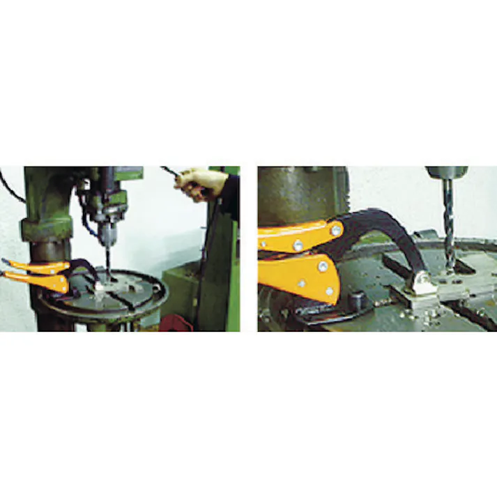 【CAINZ-DASH】GRIP-ON社 C型グリッププライヤー(据置き型) 300mm 222-12【別送品】