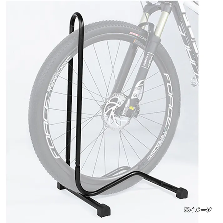 フォース FORCE ディスプレイスタンドL型 タイヤ幅6.5cm ブラック 80426