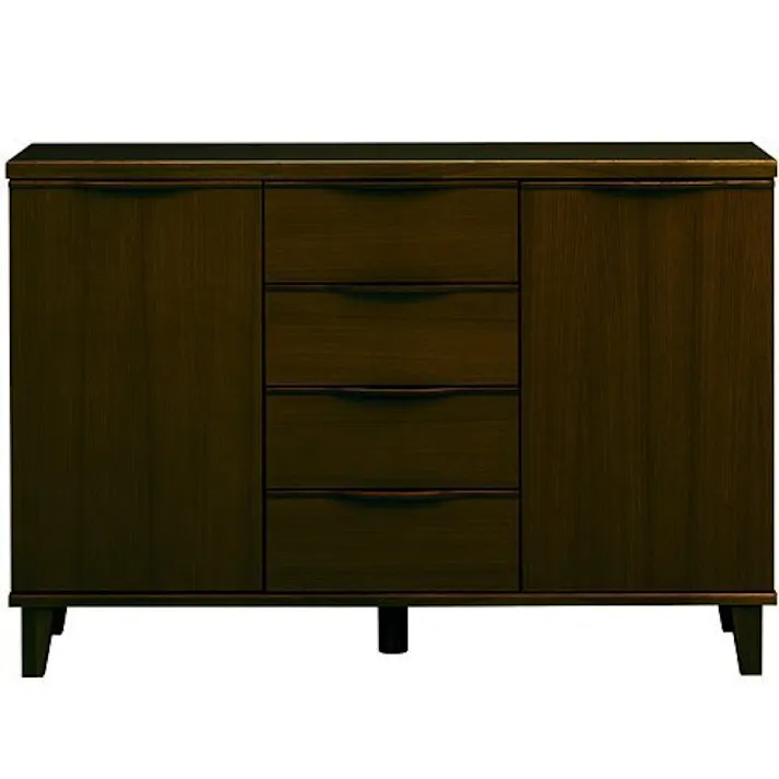 筑波産商 ARBOL OLX リビングボード 120 YB ブラウン KAD00682 4905821270662【別送品】