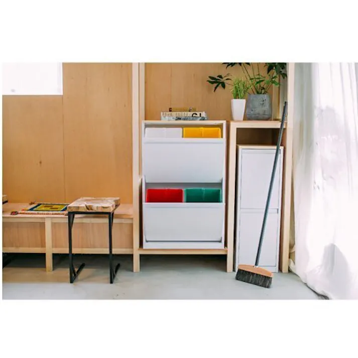 筑波産商 ARBOL スチールボックス YY-WSB 72 ホワイト色 VCP00099 4905821311457【別送品】