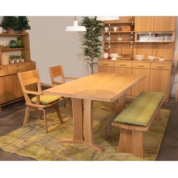 筑波産商 ARBOL ハーグ2 130 ベンチ 天然木 ナチュラル VED00134 4905821314168【別送品】