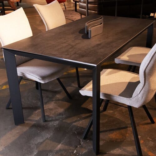 【未使用】　グラナダ　セラミック　ダイニングテーブル180×90 開梱設置付】筑波産商 グラナダ 180×90 テーブル セラミック天板