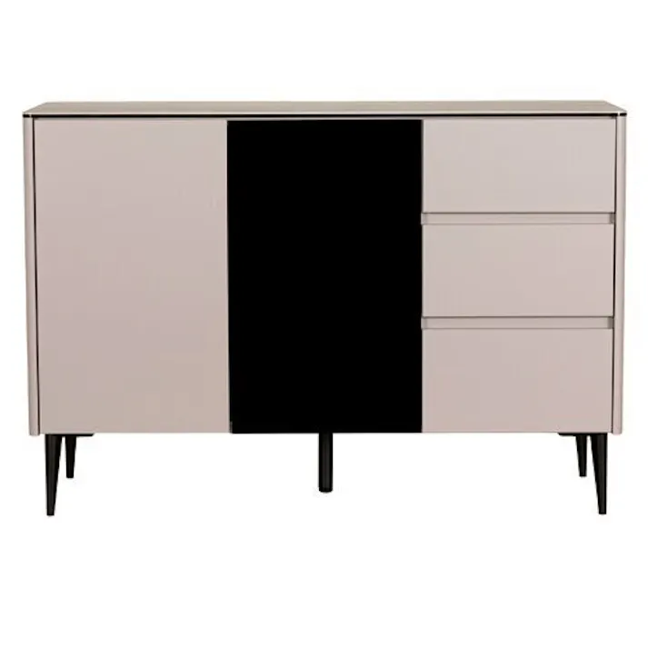 筑波産商 ARBOL コーラス キャビネットB 120 セラミックトップ 天板コーラルグレイ 本体ウォームグレイ TKB9571 4905821439571【別送品】