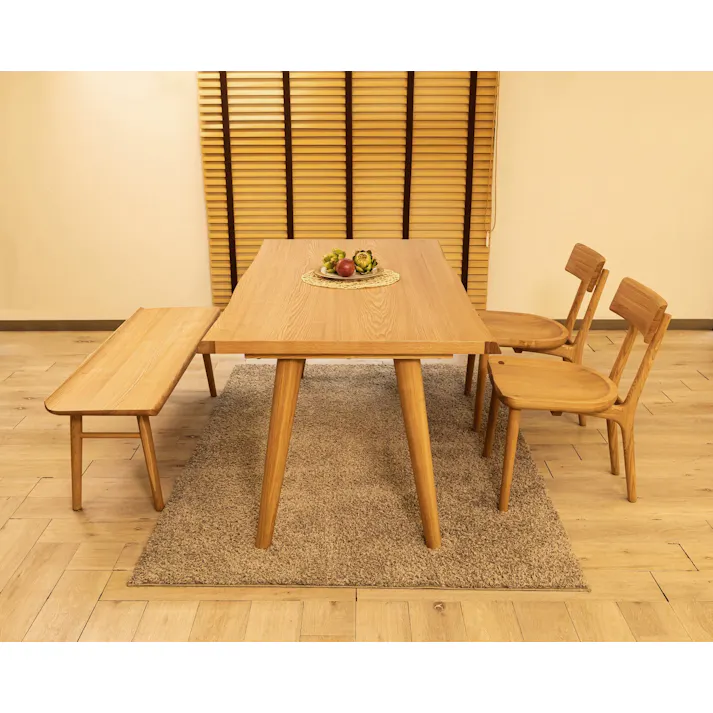 筑波産商 ARBOL クラフト 165 ダイニングテーブル ハ脚 ナチュラル ※テーブルのみ TKB4438 4905821444438【別送品】