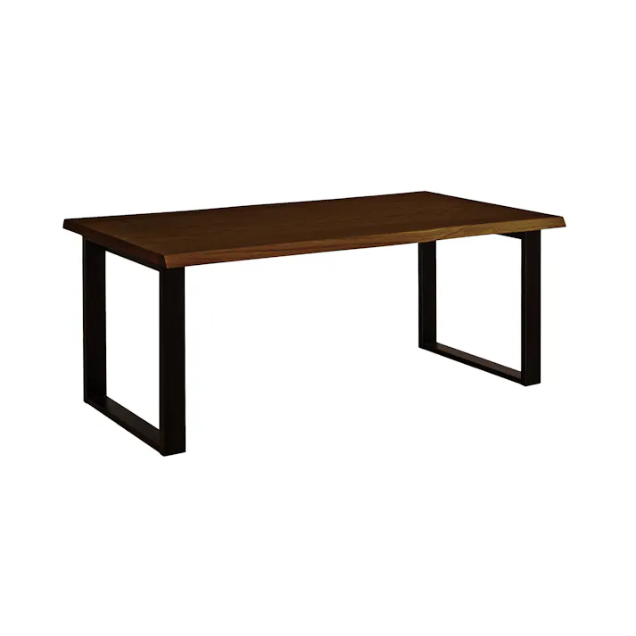筑波産商 ARBOL クラフト 180 ダイニングテーブル スクエア脚 ダークブラウン TKB4506 4905821444506【別送品】