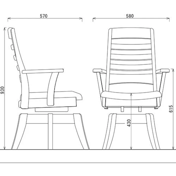 筑波産商 アルボル CCM4 030A 回転式 ダイニングチェア NA/FPGR ナチュラル/グリーン TKB4636 4905821444636【別送品】