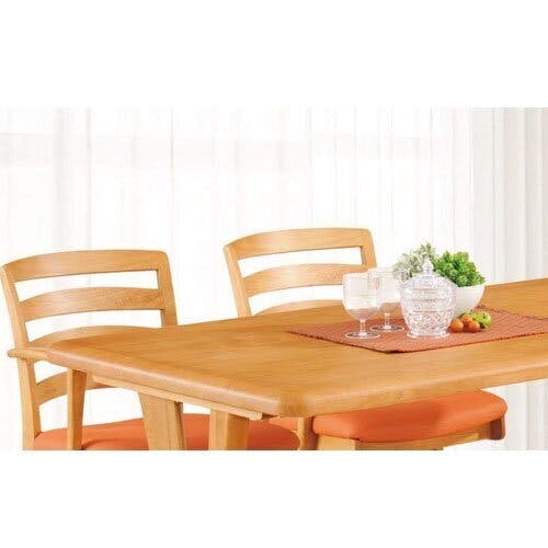 B4  座卓 筑波産商 アルボル CCM4 ダイニングテーブル 125-75 Zタイプ 2本脚