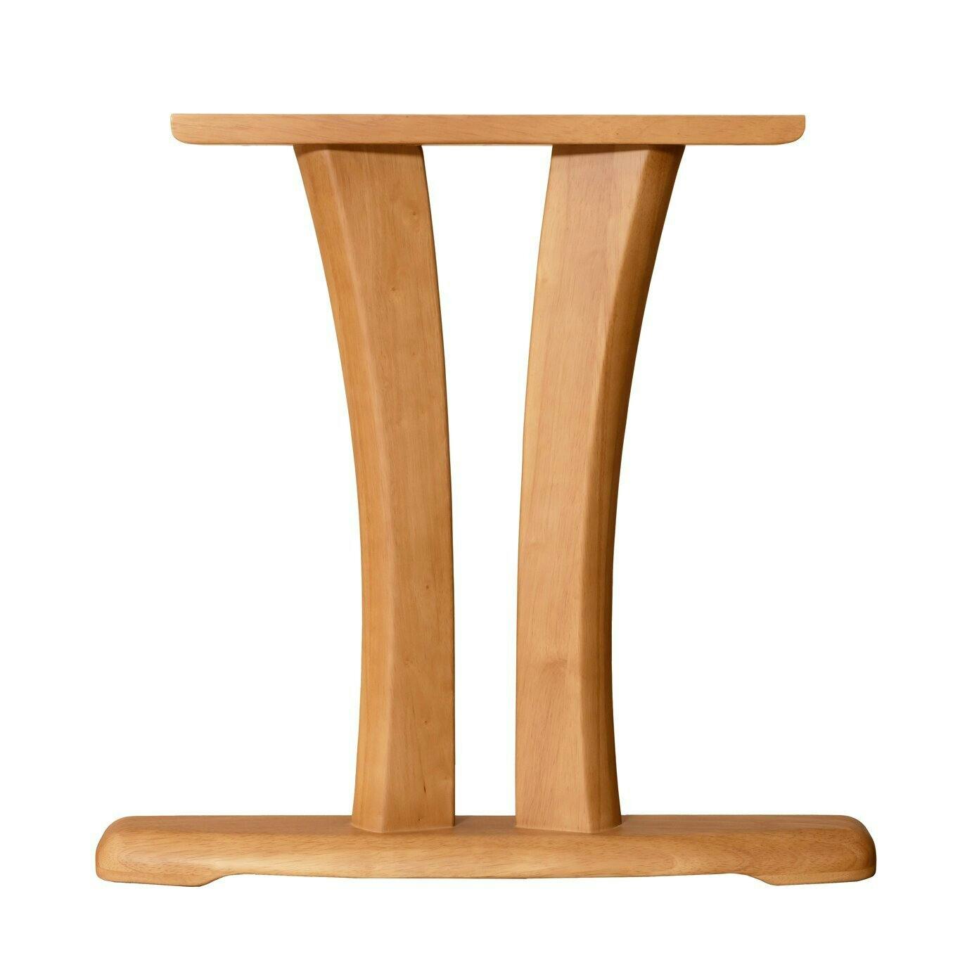 筑波産商 アルボル CCM4 ダイニングテーブル 125-75 Zタイプ 2本脚