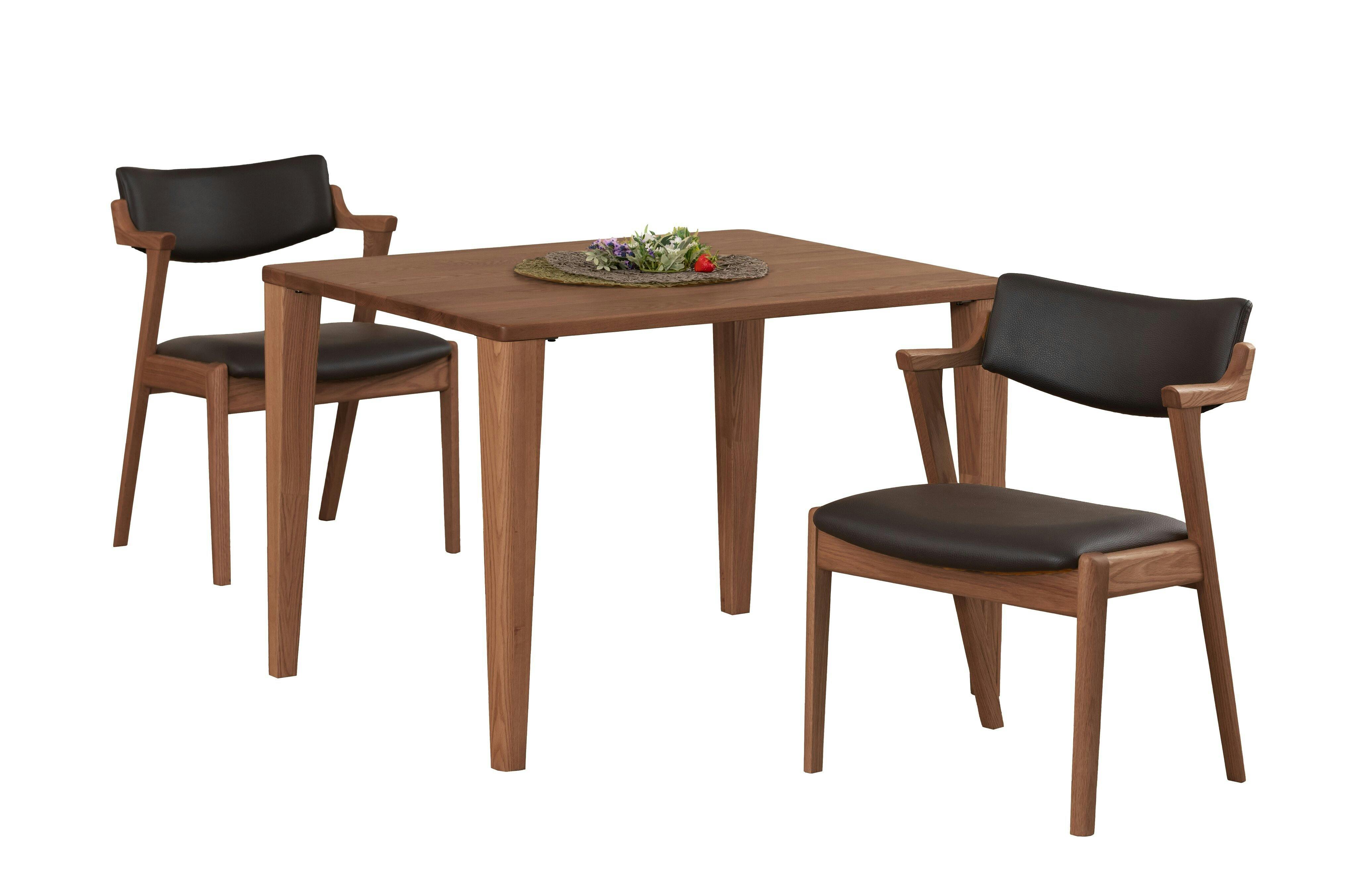 筑波産商 アルボル YUME2 100×80 長方形 ダイニングテーブルA 4本脚