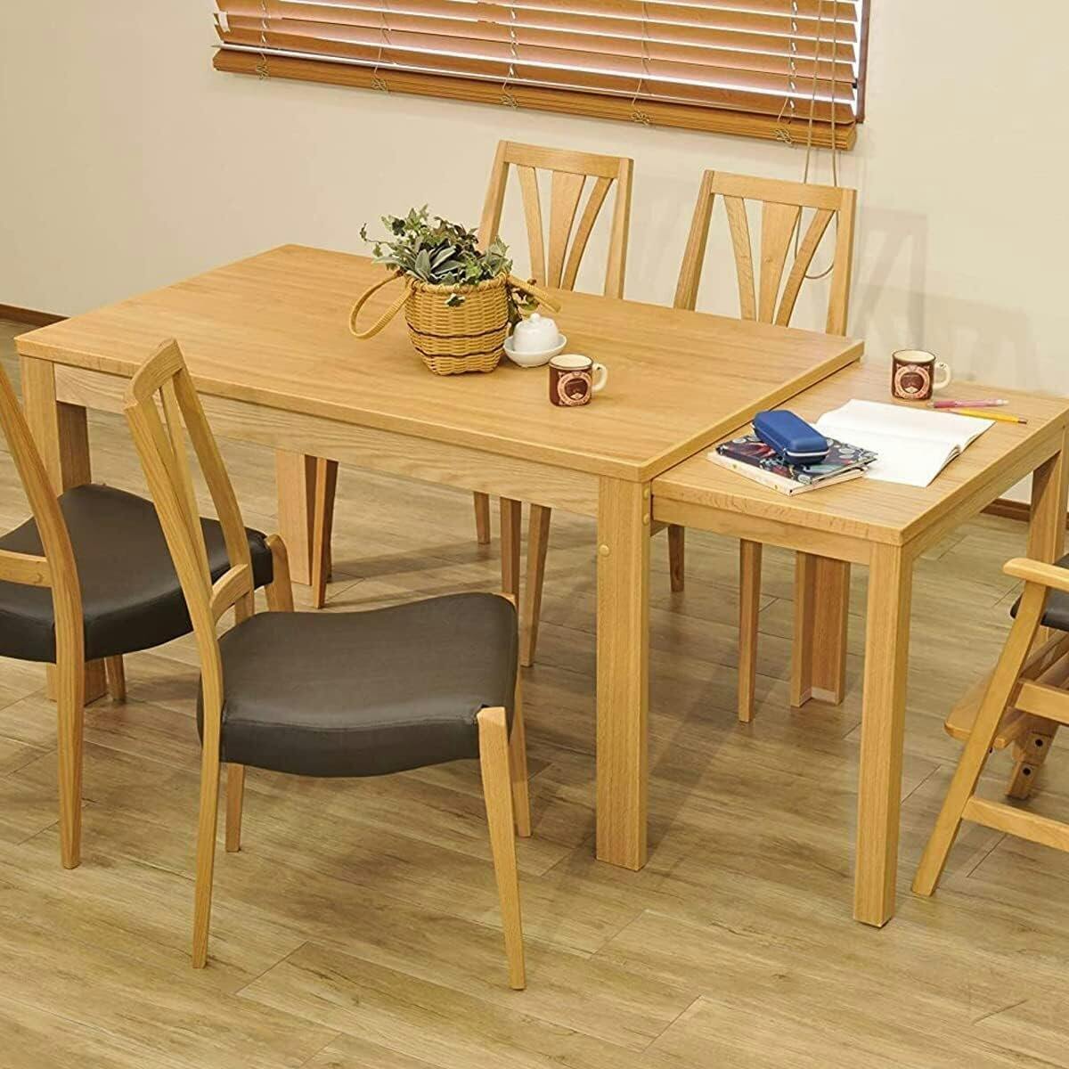 【直接引取】筑波産商　yume2 ダイニングテーブルセット YUME2 耳付きテーブル - 家具の総合商社 筑波産商