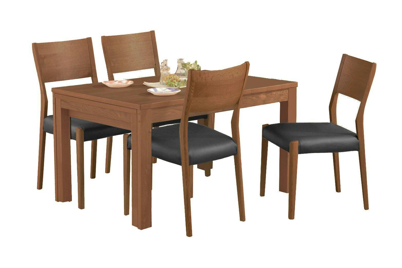 筑波産商 アルボル YUME2 伸長式ダイニング 130-215x80 テーブル