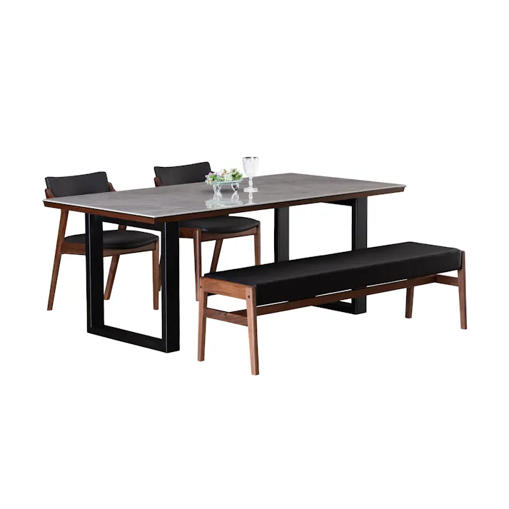 筑波産商 ARBOL パンテス2 セラミック ダイニングテーブル 165×90S コーラルグレイ天板 ※テーブルのみ スクエア脚 TKB6807 4905821446807【別送品】