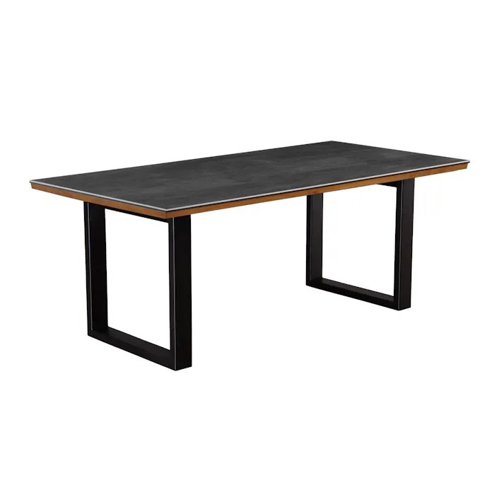 筑波産商 ARBOL パンテス2 セラミック ダイニングテーブル 180×90S ストームグレイ天板 ※テーブルのみ スクエア脚 TKB6814 4905821446814【別送品】