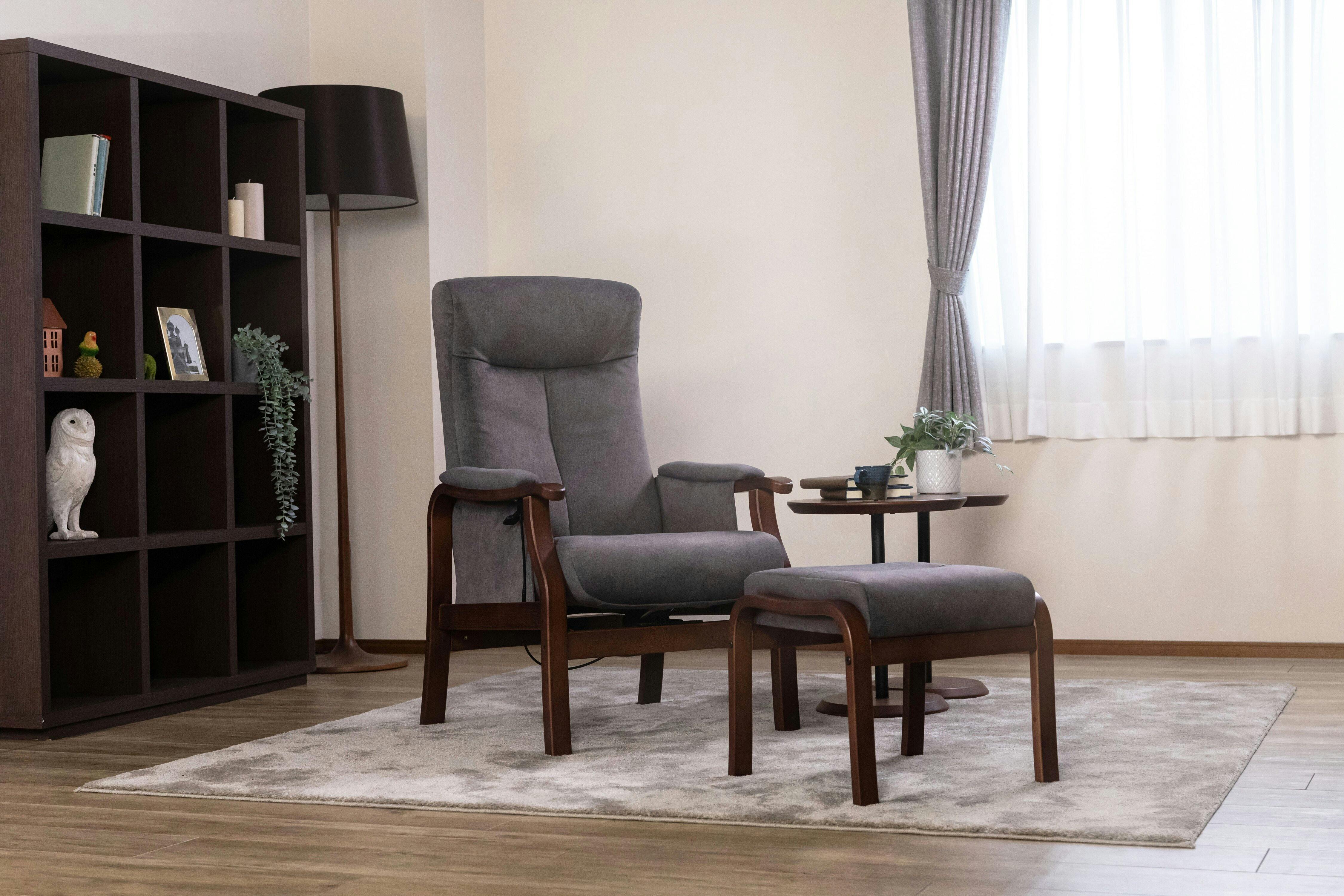 筑波産商 ARBOL トレニア リクライニングチェア ハイタイプ SH42-45