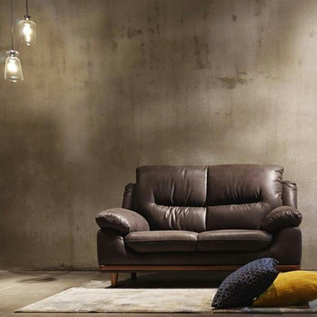 筑波産商 ARBOL ニンバス 2人掛けソファ LFB(CA) レザー調