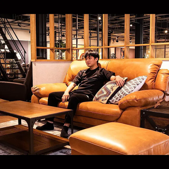 筑波産商 ARBOL ニンバス スツール LFB(BK) レザー調ファブリックブラック H37cm TKB7026 4905821447026【別送品】