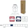 コイズミファニテック UNIXS ポケットコイルマットレス 圧縮マットレス 中胴径コイル KAW-922 ダブル TKB6297 4905959526297【別送品】