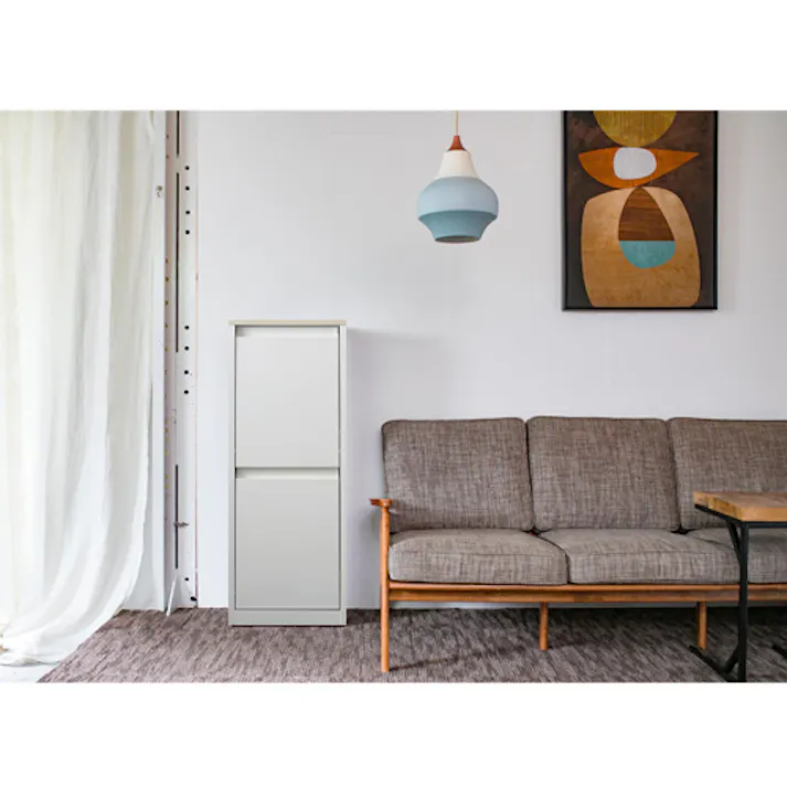 筑波産商 ARBOL YY2-WSB-60 ダストボックス WH/MP YY60 ゴミ箱 4905821450637【別送品】