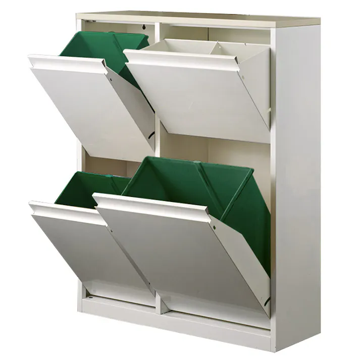 筑波産商 ARBOL YY2-WSB-72 ダストボックスWH/MP YY72 ゴミ箱 4905821450644【別送品】