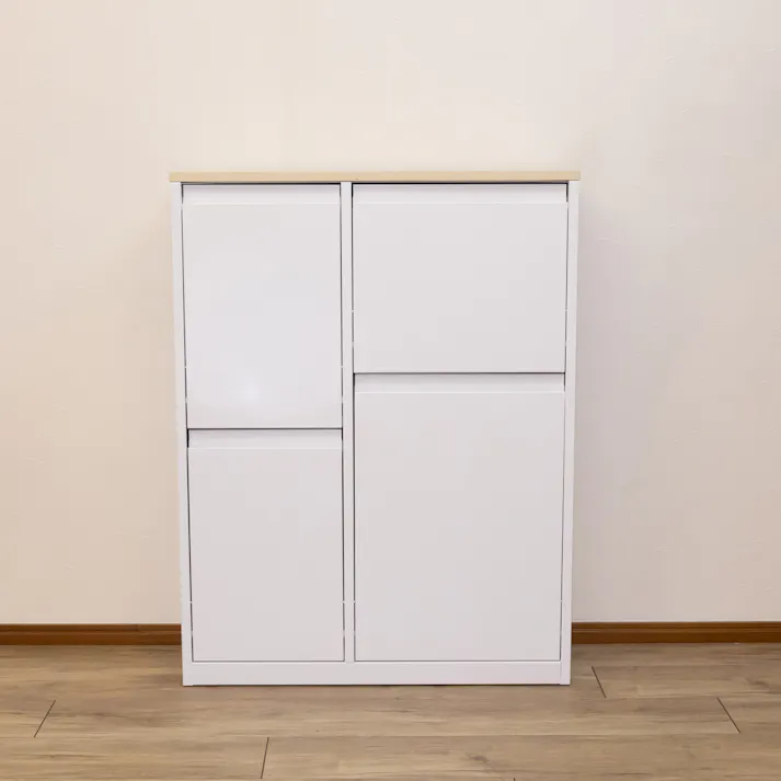 筑波産商 ARBOL YY2-WSB-72 ダストボックスWH/MP YY72 ゴミ箱 4905821450644【別送品】