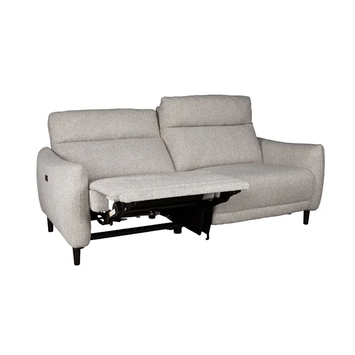 筑波産商 ARBOL 2.5人掛け 電動モーションソファー マカロフ GY VEI00120 リビングソファー 4905821452792【別送品】