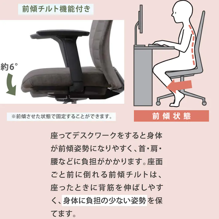 筑波産商 ARBOL ロータス デスクチェア 前傾機能 3Dアームレスト仕様 布張りGR LOTUS-GR オフィスチェア 4905821453010【別送品】