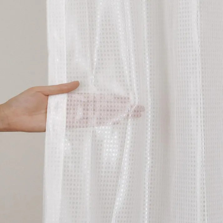 ユニベール「4枚セットカーテン ラスター ネイビー」100×135cm 4548654682495【別送品】