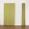 ユニベール「4枚セットカーテン ラスター イエローグリーン」100×135cm 4548654682525【別送品】