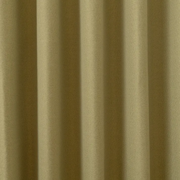 ユニベール 防炎 遮光2級「カーテン ステイシー グリーン」100×178cm 2枚 4548654727271【別送品】