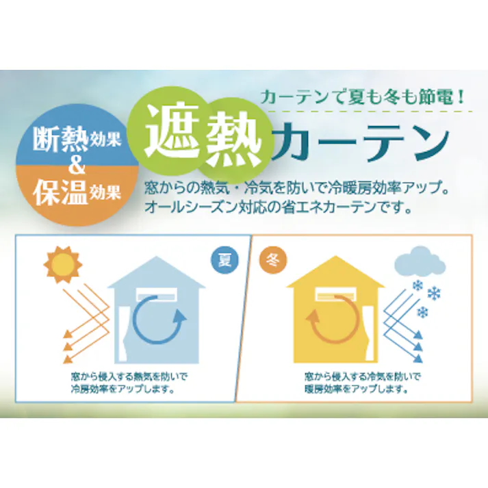 ユニベール 遮光1級 UVカット 遮熱 ミラー「2枚セットカーテン ブリンク ベージュ」200×220cm 4548654887883【別送品】