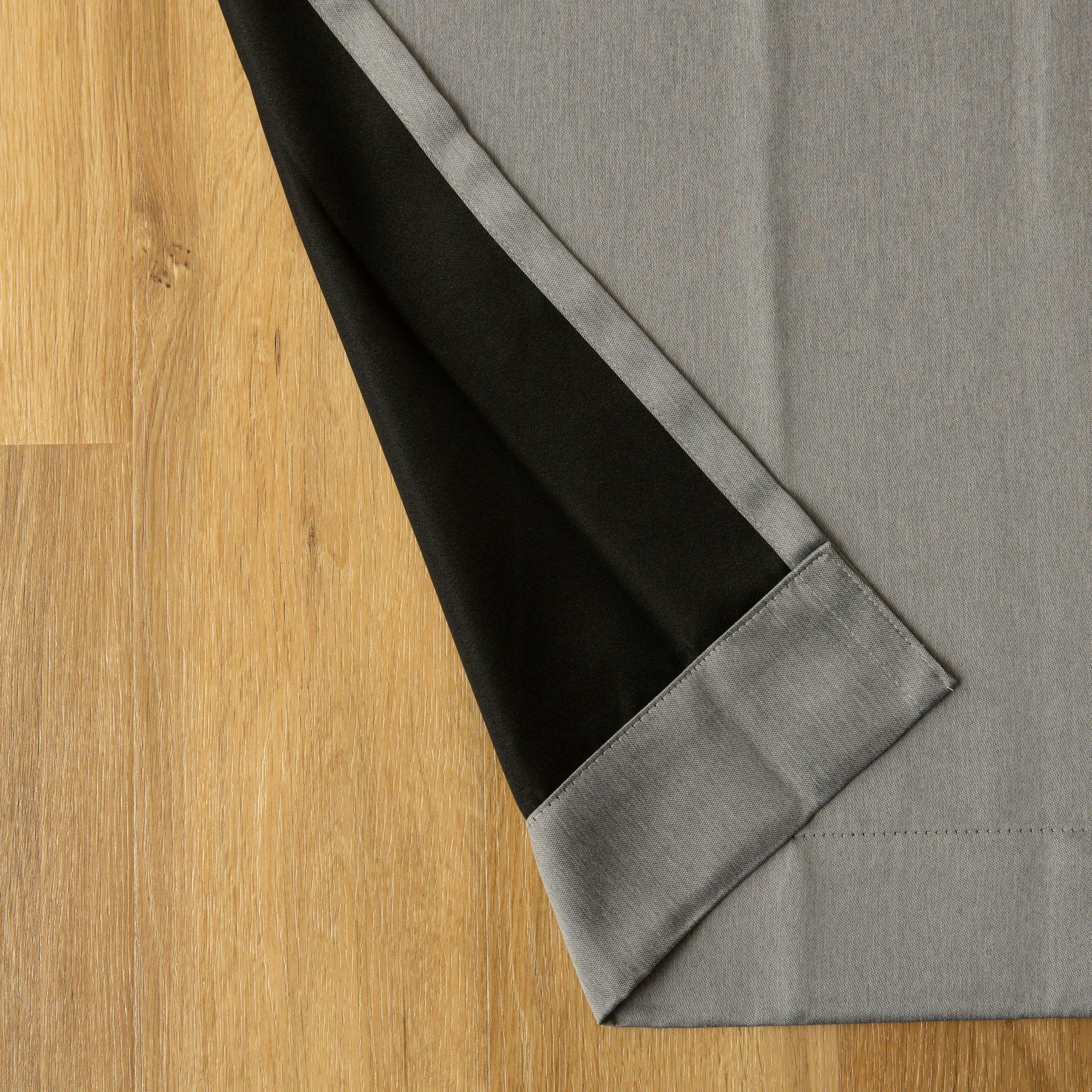 ユニベール 遮光2級「カーテン キャナル グレー」150×220cm 1枚