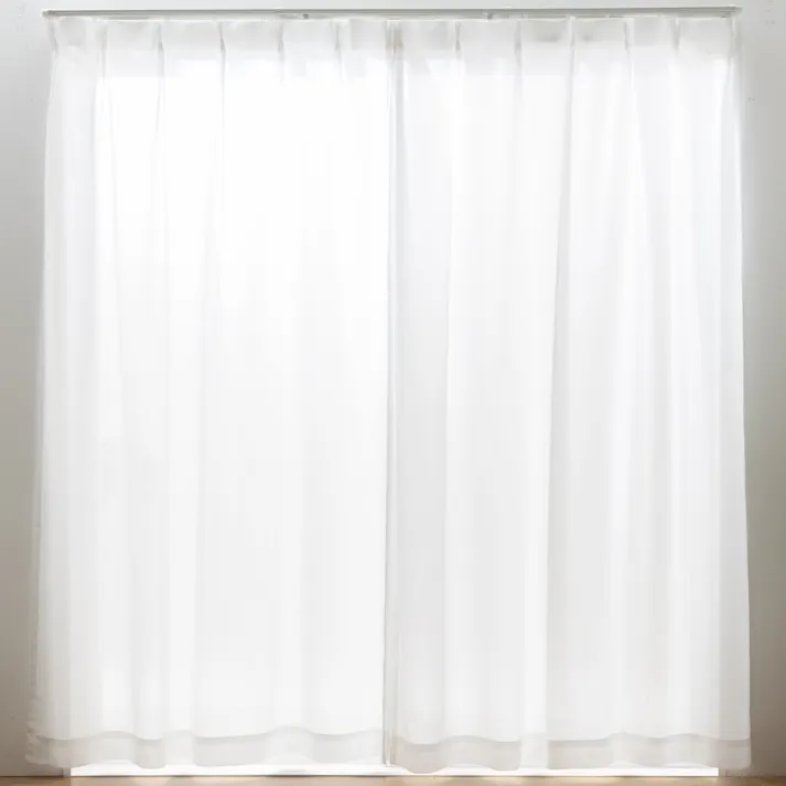 ユニベール 遮光1級 UVカット 遮熱 ミラー「4枚セットカーテン セラス ネイビー」100×200cm 4548654897318【別送品】