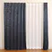 ユニベール 遮光2級「カーテン キロロ ネイビー」100×178cm 2枚 4548654635484【別送品】
