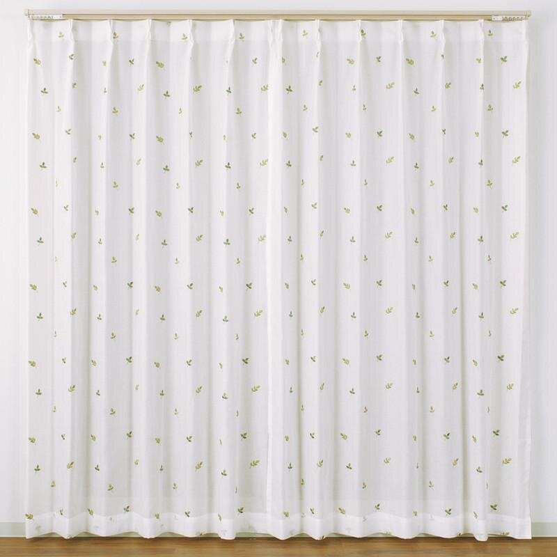 ユニベール UVカット 遮熱 ミラー「レースカーテン フレーク2 グリーン」100×198cm 2枚 4548654746784 レースカーテン 巾100cm × 丈198cm ユニベール UVカット 遮熱 ミラー「レースカーテン フレーク2 グリーン」100×198cm 2枚 4548654746784 レースカーテン 巾100cm × 丈198cm